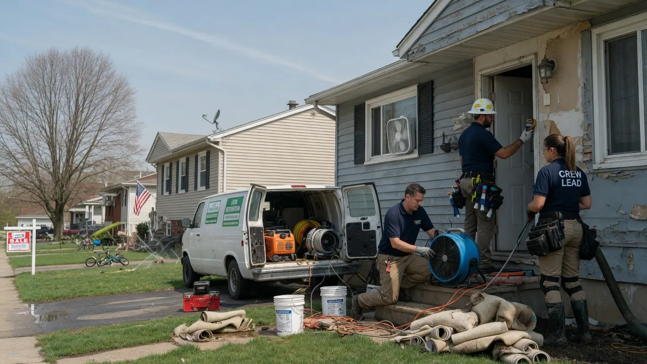 Flood Cleanup in Fairland, MD near me